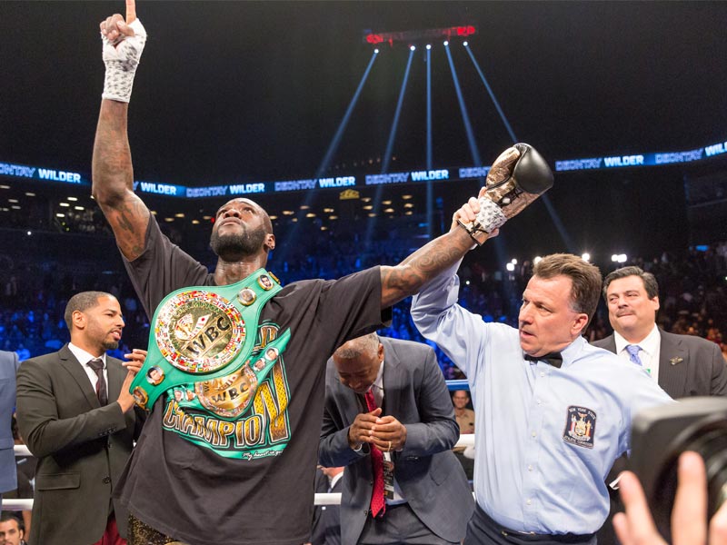 Deontay Wilder Victorious