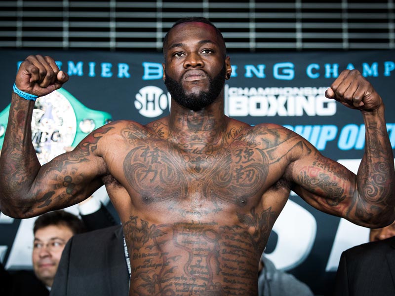 Deontay Wilder Weigh-in