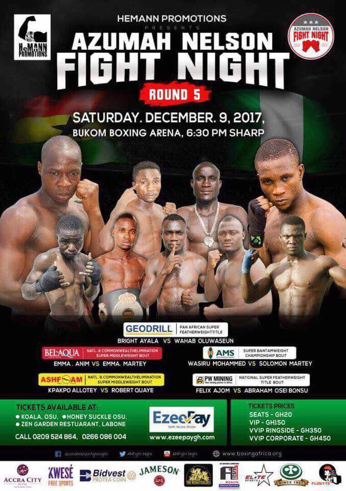 Azumah Nelson Fight Night -- Round 5